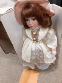 leonardo collection porcelain doll the bride